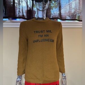 Zara Mustard Knitwear